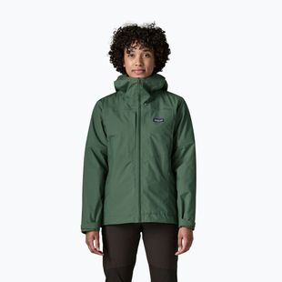 Damen-Regenjacke Patagonia Insulated Boulder Fork Rain canopy green