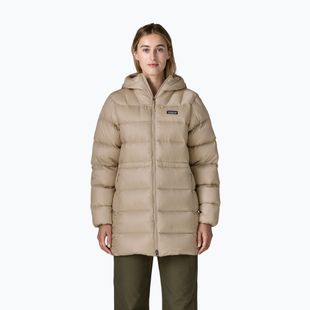 Damen Daunenmantel Patagonia Fitz Roy Down Parka pumice