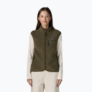 Damenweste Patagonia Retro Pile basin green