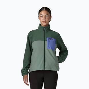 Fleecejacke für Damen Patagonia Micro D Patch Pocket cover green