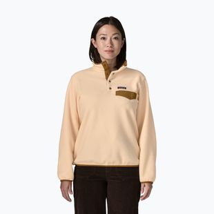 Fleecejacke für Damen Patagonia Lightweight Synchilla Snap-T Pullover natural
