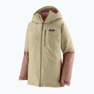 Damen-Skijacke Patagonia Insulated Powder Town weathered stone