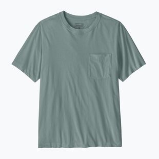 Herren-Shirt Patagonia Daily Pocket Tee blue sage