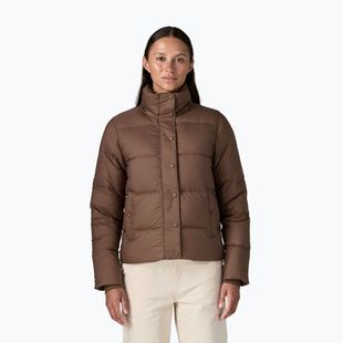 Damen-Daunenjacke Patagonia Silent Down bermbrown
