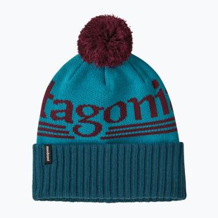 Wintermütze Patagonia Powder Town hut tripper logo: mako blue