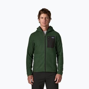 Herren-Trekkingsweatshirt Patagonia R1 Air Full-Zip Hoody treeline green