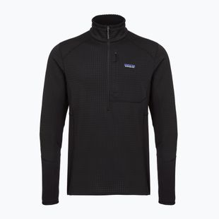 Herren-Trekkingsweatshirt Patagonia R1 Pullover black w/black