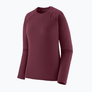 Damen-Funktionssweatshirt Patagonia Capilene Termal Weight Crew berry fig