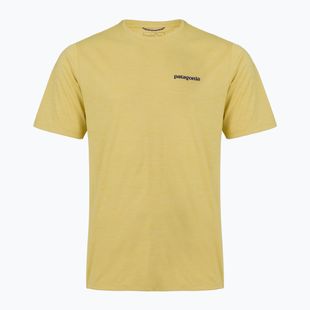 Herren-Shirt Patagonia Capilene Cool Daily Boardshort Logo limestone yellow - light limestone yellow x-dye
