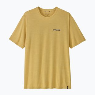 Herren-Shirt Patagonia Capilene Cool Daily Boardshort Logo limestone yellow - light limestone yellow x-dye