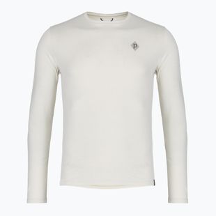 Herren-Trekkingshirt mit langen Ärmeln Patagonia Cap Cool Daily Hut Tripper LS dyno white