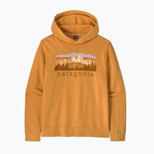 Herren-Trekkingsweatshirt Patagonia Fitz Roy Foothills Daily Hoody dried mango