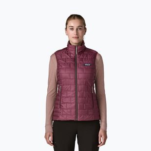 Damenweste Patagonia Nano Puff berry fig