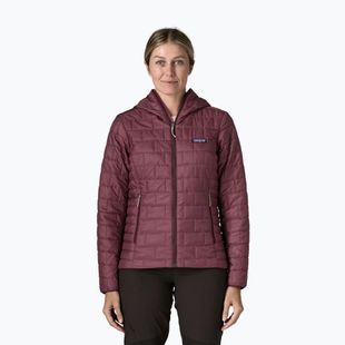 Gefütterte Damenjacke Patagonia Nano Puff Hoody berry fig