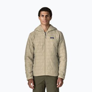 Gefütterte Herrenjacke Patagonia Nano Puff Hoody weathered stone
