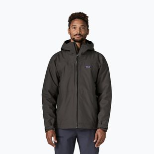Herren-Regenjacke Patagonia Insulated Boulder Fork Rain black