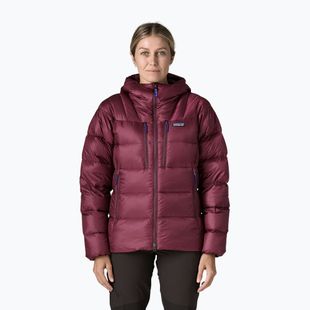 Damen-Daunenjacke Patagonia Durable Down Hoody berry fig