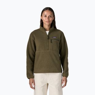 Fleecejacke für Damen Patagonia Retro Pile Marsupial basin green