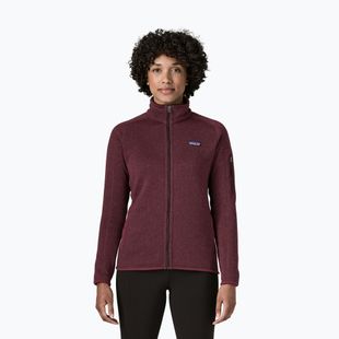 Damen-Trekkingsweatshirt Patagonia Better Sweater berry fig