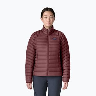 Damen-Daunenjacke Patagonia Down Sweater dark ruby