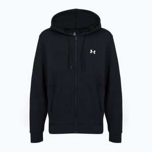 Herrenpullover Under Armour Flex Fleece Full Zip black/white