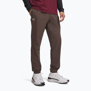 Herrenhose Under Armour Vibe Woven Jogger peppercorn/highland buff