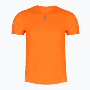 Herren-Laufshirt HOKA EveryRun Short Sleeve electric tangerine