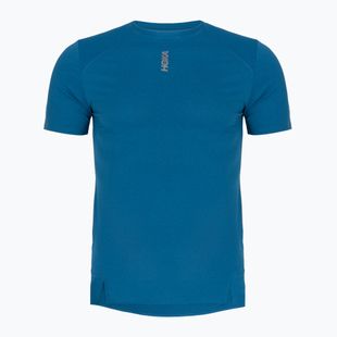 Herren-Laufshirt HOKA EveryRun Short Sleeve night glow blue