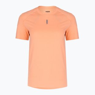Damen-Laufshirt HOKA EveryRun Short Sleeve sunstone