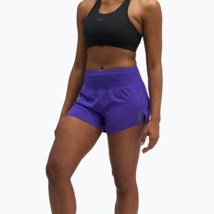 Damen-Laufshorts HOKA Glide Short 3.5" Brief cosmic purple