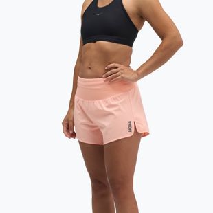 Damen-Laufshorts HOKA Glide Short 3.5" Brief sunstone