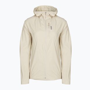 Damen-Laufjacke HOKA Skyflow Wind Jacket oat milk