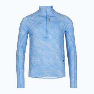 Laufsweatshirt für Herren HOKA Skyform Half Zip CLF PRT mineral blue