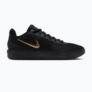 Herren-Basketballschuhe Nike LeBron Witness X black/black/iron grey/metallic gold