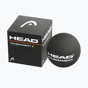 Squashball HEAD Tournament Squash Ball schwarz