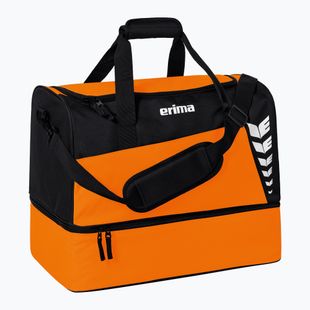 Sporttasche ERIMA Six Wings Sports Bag With Bottom Compartment 35 l orange/black