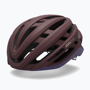 Fahrradhelm Giro Agilis MIPS matte dark maroon