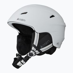 Skihelm Cairn Electron mat white