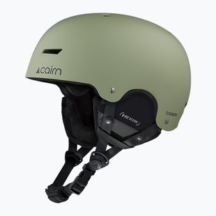 Skihelm Cairn Darwin mat light khaki