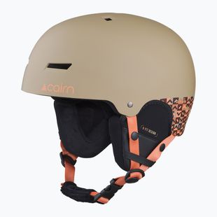 Kinder-Skihelm Cairn Darwin Jr mat linen
