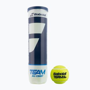 BABOLAT Team All Court Tennisbälle 4 Stück gelb 502081