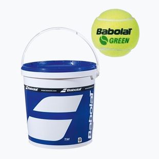 Tennisbälle Babolat Green Bucket 72 Stk. yellow