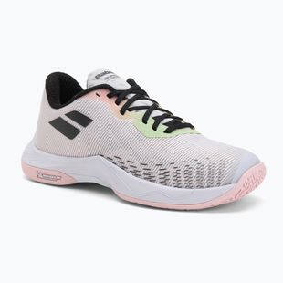 Badmintonschuhe Babolat Shadow Spirit 2 W white/white