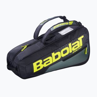 Tennistasche Babolat RH Carlitos Junior 35 l black/fluorescent yellow