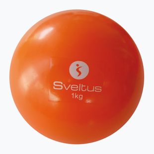 Medizinball Sveltus Weighted 1 kg orange