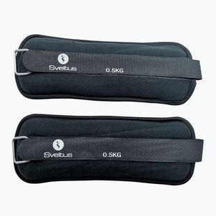 Knöchelgewichte Sveltus Neoprene Weighted Cuff 500 g black