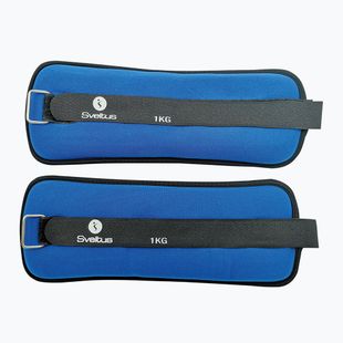 Knöchelgewichte Sveltus Neoprene Weighted Cuff 2 x 1 kg black