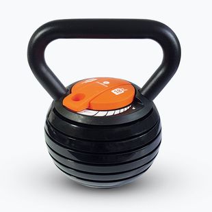 Verstellbare Kettlebell Sveltus Adjustable 4-18 kg black/orange