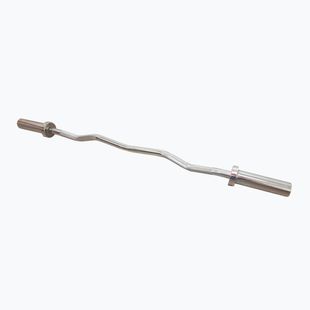 Kurzhantelstange Sveltus Ez Curl Bar + 2 Spring Collars chrome