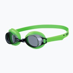 Kinder-Schwimmbrille arena Bubble 3 Junior lime/smoke